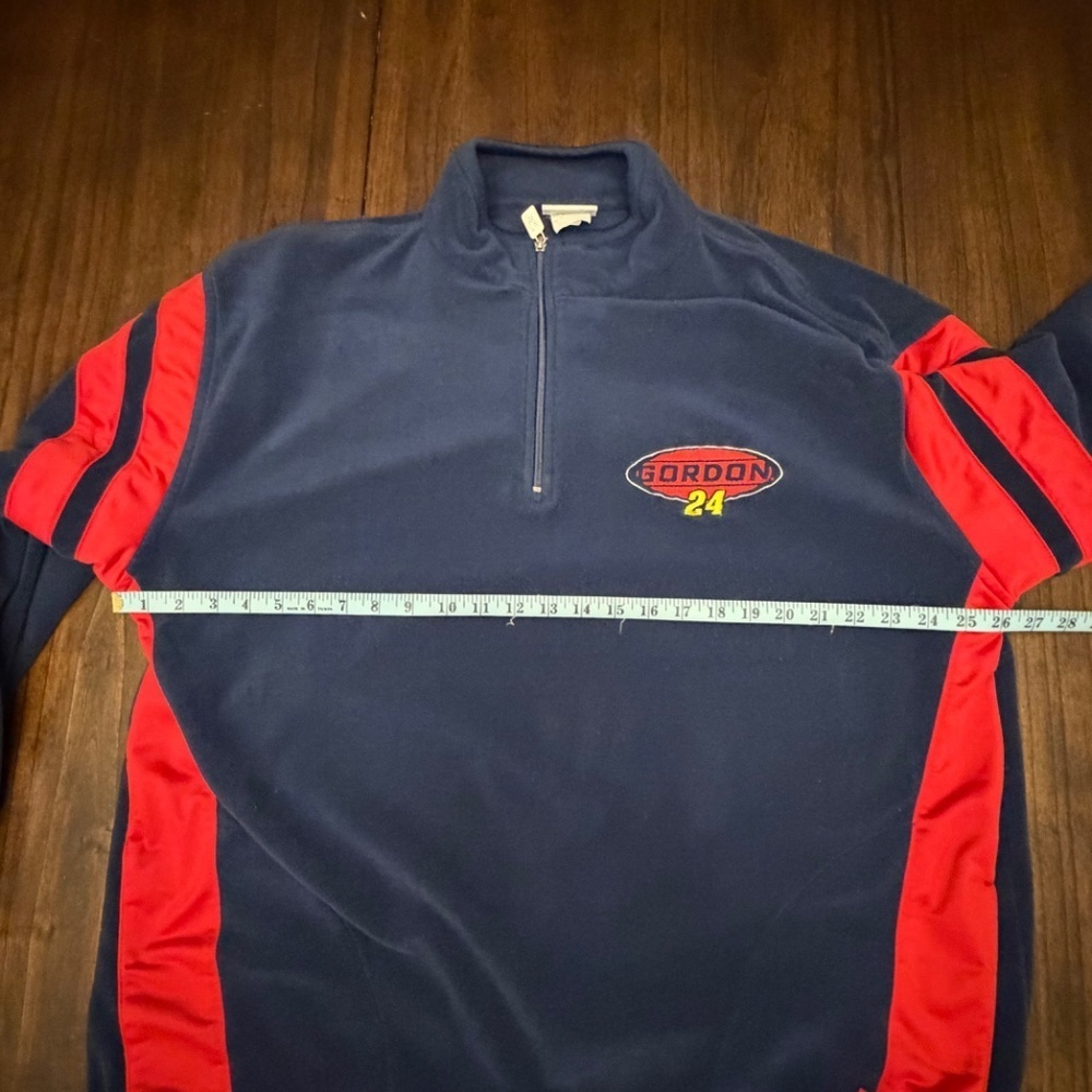 Vintage Chase Authentics Jeff Gordon Nascar Racing Fleece, Size XL - Picture 10 of 13